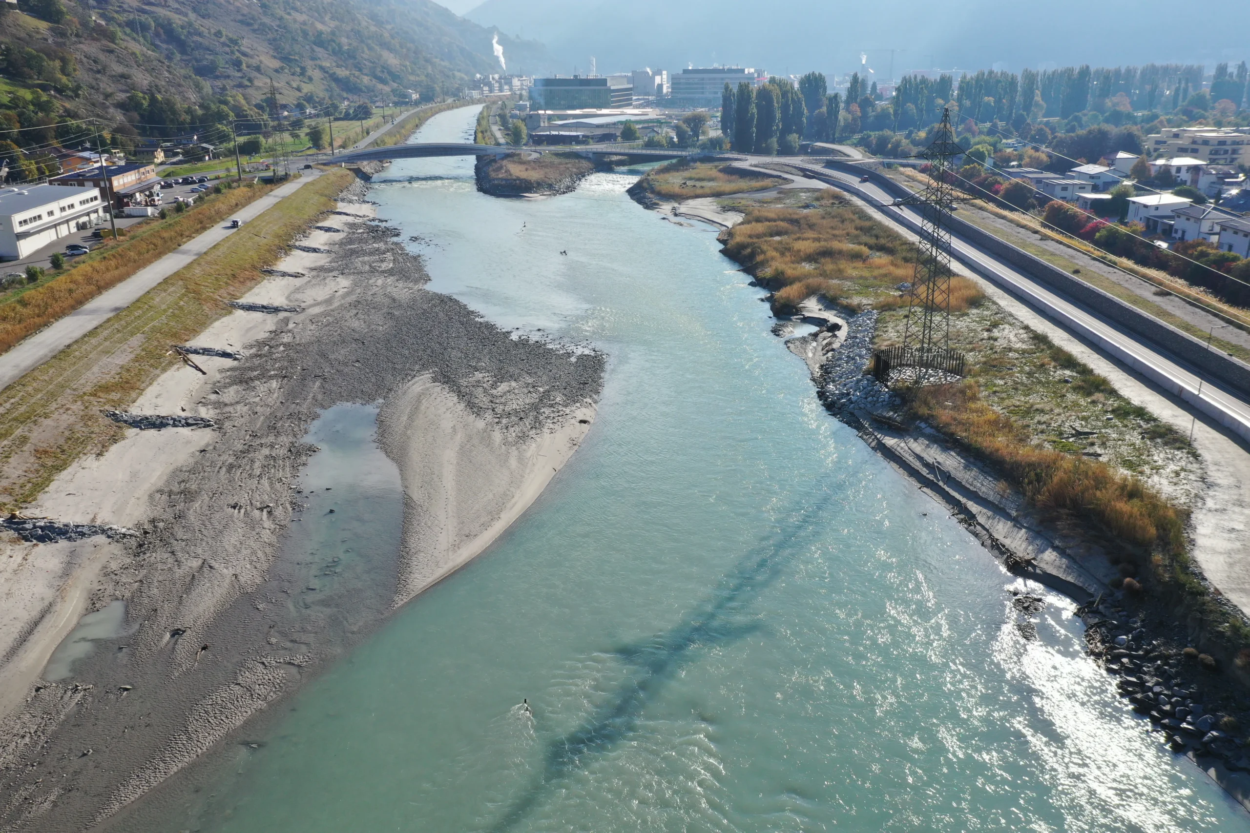 Viège élargissement